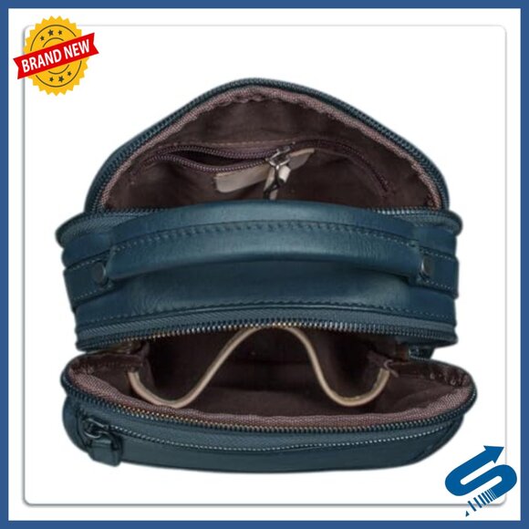 Genuine Leather Messenger Bag for Men Crossbody Satchel Work Business - Picture 7 of 7